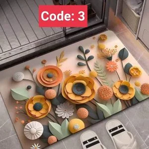3D Floor Mat Code-03 ( সাইড দিয়ে সেলাই করা )